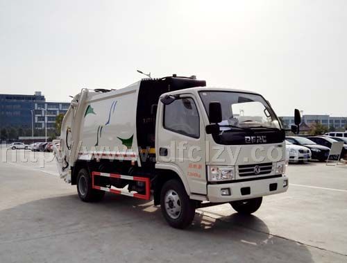 東風(fēng)銳鈴6方國(guó)五壓縮式垃圾車圖片