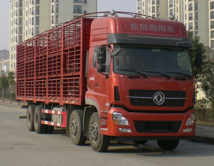 東風(fēng)天龍前四后八鮮活畜禽運輸車/運豬車圖片